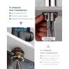 imageFORIOUS Kitchen Faucet with Pull Down Sprayer Brushed Nickel Classic High Arc Stainless Steel Faucet for Kitchen Sink Single Handle for 1 or 3 Hole Decks for RV Bar Farmhouse Laundry CamperMatte Black