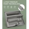 imageFORIOUS Recessed Toilet Paper Holder Stainless Steel Durable Tissue Roll Holder Wall Mount for Bathroom Space Saving Design with Mounting Bracket in Wall Toilet Paper Dispenser Insert Matte BlackStainless Steel