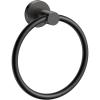 imageFORIOUS Towel Ring SUS304 Stainless Steel Modern Hand Towel Holder Rack Hanger Round for Bathroom Wall Mounted Ideal for Bath Kitchen RV Matte BlackOil Rubbed Bronze