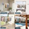 imageFORIOUS Retractable Clothesline Indoor 138 Ft NonSagging Outdoor Clothes Line Rustproof All Stainless Steel Heavy Duty Clothes Drying Laundry Line Screw Wall Mounted for Bathroom Brushed GoldBrushed Nickel