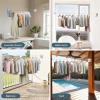 imageFORIOUS Retractable Clothesline Indoor 138 Ft NonSagging Outdoor Clothes Line Rustproof All Stainless Steel Heavy Duty Clothes Drying Laundry Line Screw Wall Mounted for Bathroom Brushed GoldChrome