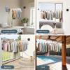 imageFORIOUS Retractable Clothesline Indoor 138 Ft NonSagging Outdoor Clothes Line Rustproof All Stainless Steel Heavy Duty Clothes Drying Laundry Line Screw Wall Mounted for Bathroom Brushed GoldMatte Black