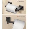 imageFORIOUS Toilet Paper Holder Wall Mount Stainless Steel Rustproof Double Post Pivoting Tissue Roll Holder for Bathroom Commercial Toilet Paper Dispenser Oil Rubbed BronzeOil Rubbed Bronze