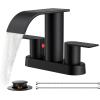 imageFORIOUS Black Kitchen Faucet Bathroom Faucet