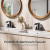 imageFORIOUS Black Kitchen Faucet Bathroom Faucet