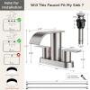 imageFORIOUS Brushed Nickel Kitchen Faucet Bathroom Sink Faucet