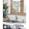 imageFORIOUS Brushed Nickel Kitchen FaucetFORIOUS Waterfall Bathroom Faucet