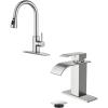 imageFORIOUS Kitchen FaucetsFORIOUS Waterfall Bathroom Faucet