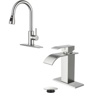 imageFORIOUS Kitchen FaucetsFORIOUS Waterfall Bathroom Faucet