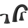 imageFORIOUS Black Bathroom Faucet 3 Hole Widespread Bathroom Sink Faucet 8 Inch with Pop Up Drain and CUPC Supply Hose 2 Handle for Vanity Rv Commercial Lavatory RestroomMatte Black