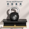 image:imageFORIOUS Double Toilet Paper Holder with Shelf Wall Mount Tissue Roll Holder for Bathroom 304 Stainless Steel Commercial Toilet Tissue Dispensers with Phone Shelf 4 Stainless SteelMatte Black  Brushed Gold