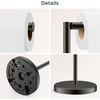 image:imageFORIOUS Toilet Paper Holder Stand Modern Freestanding Tissue Roll Holder for Bathroom Durable 304 Stainless Steel and Weighted Base Toilet Paper Stand toilet paper storage for 4 Rolls Brushed GoldOil Rubbed Bronze
