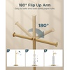 image:imageFORIOUS Toilet Paper Holder Stand Modern Freestanding Tissue Roll Holder for Bathroom Durable 304 Stainless Steel and Weighted Base Toilet Paper Stand toilet paper storage for 4 Rolls Brushed GoldBrushed Gold
