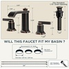 image:imageFORIOUS Vessel Bathroom Sink Faucets 1 Hole Brushed Gold Tall Waterfall Bathroom Faucet Single Handle with Pop Up Drain and Supply Lines for Bowel Sink Deck MountOil Rubbed Bronze