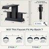 image:imageFORIOUS Vessel Bathroom Sink Faucets 1 Hole Brushed Gold Tall Waterfall Bathroom Faucet Single Handle with Pop Up Drain and Supply Lines for Bowel Sink Deck MountMatte Black