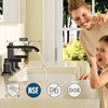 image:imageFORIOUS Vessel Bathroom Sink Faucets 1 Hole Brushed Gold Tall Waterfall Bathroom Faucet Single Handle with Pop Up Drain and Supply Lines for Bowel Sink Deck MountOil Rubbed Bronze