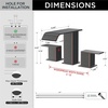 image:imageFORIOUS Vessel Bathroom Sink Faucets 1 Hole Brushed Gold Tall Waterfall Bathroom Faucet Single Handle with Pop Up Drain and Supply Lines for Bowel Sink Deck MountOil Rubbed Bronze