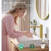 image:imageFORIOUS Bathroom Faucets for 1 or 3 Hole Sink Chrome Single Handle Bathroom Faucet with Popup Drain and Supply Lines Suitable for Vanity RV Lavatory RestroomBrushed Gold