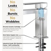 image:imageFORIOUS Bathroom Faucets for 1 or 3 Hole Sink Chrome Single Handle Bathroom Faucet with Popup Drain and Supply Lines Suitable for Vanity RV Lavatory RestroomChrome