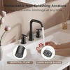 image:imageFORIOUS Brushed Nickel Bathroom Faucet for 3 Hole Widespread Bathroom Sink Faucet with Pop Up Drain and Hoses for Vanity Restroom RV Lavatory 360 Rotatable SpoutOil Rubbed Bronze