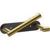 Matte Black & Brushed Gold