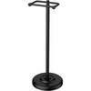 image:imageFORIOUS Toilet Paper Holder Stand SUS304 Stainless Steel Vintage Bathroom Roll Tissue Holder Free Standing with 41LBS Heavy Weighted Base AntiTipping Fits Mega Rolls Brushed NickelMatte Black
